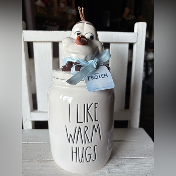 Disney Frozen Olaf White Cookie Jar - Picture 1 of 4